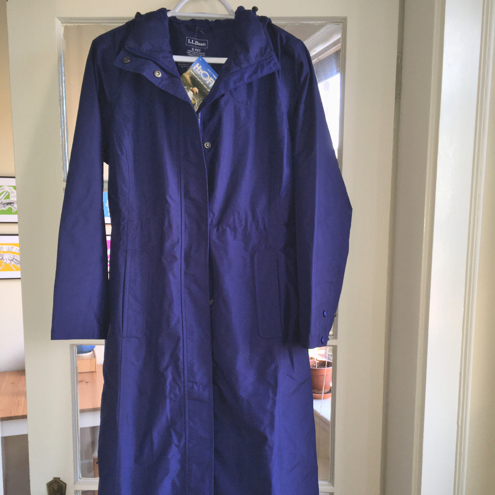 H2OFF Raincoat, Mesh-Lined Long - NEW WITH TAGS